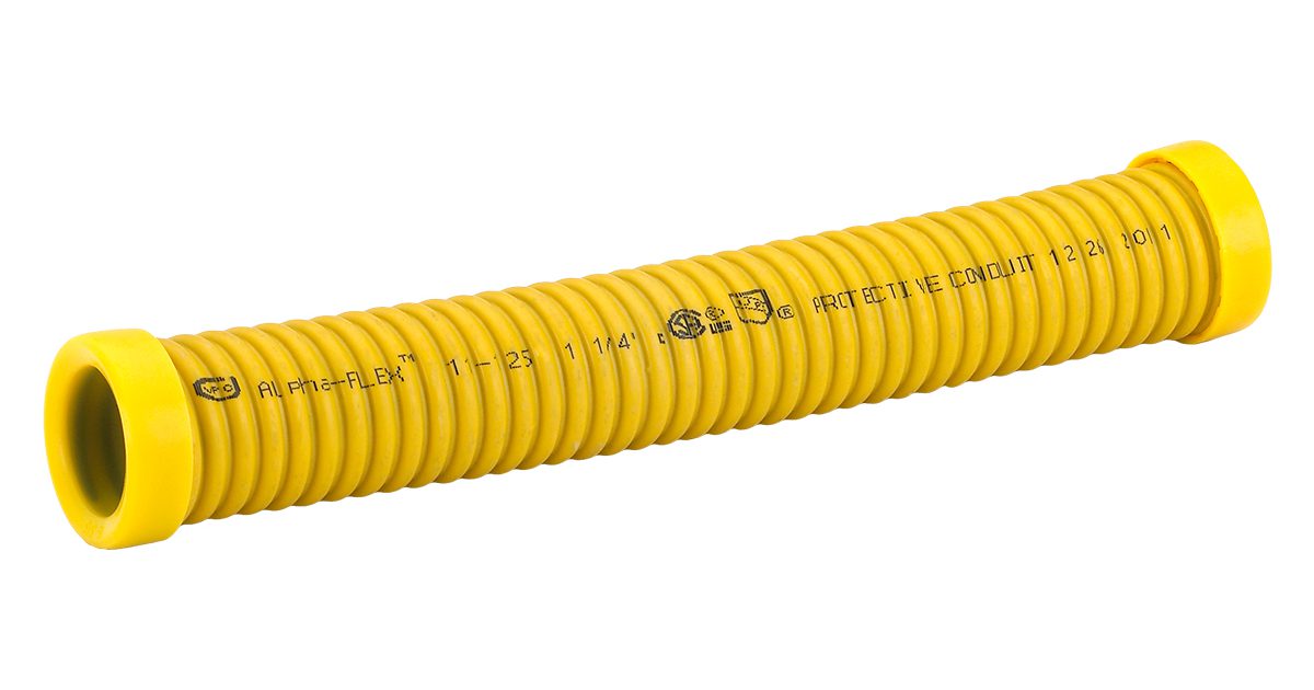 Csst Protection HOME-FLEX | 1-1/4 in. CSST Coated Steel Protective Conduit for up to…
