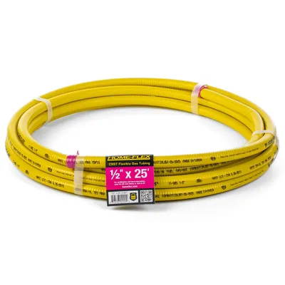 1/2 in. CSST x 25 ft. Corrugated Stainless Steel Tubing