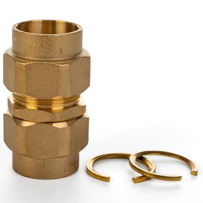 1 in. CSST x 1 in. CSST Brass Union